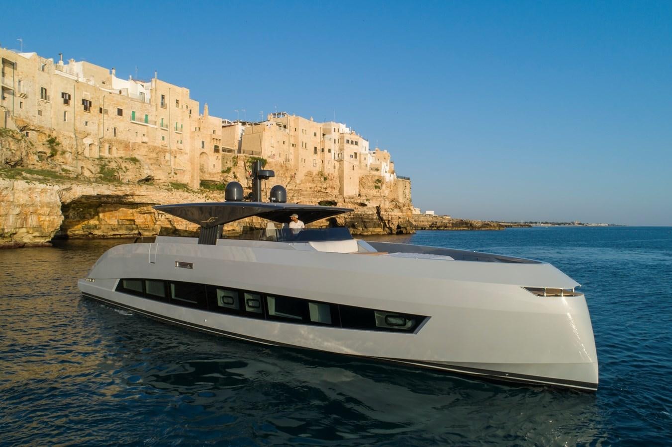 a boat on the water aboard S07 SPIDER Yacht for Sale