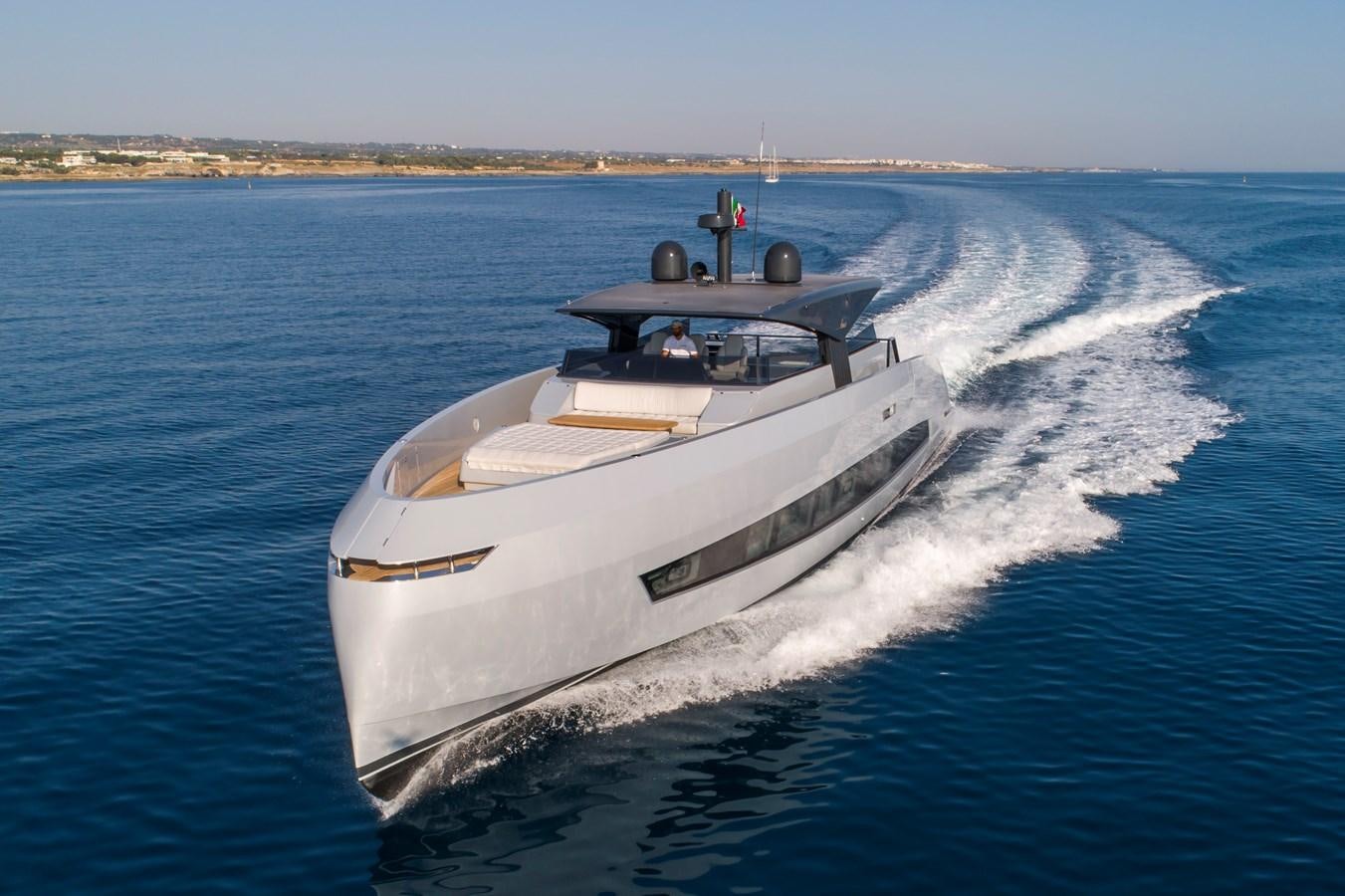 a boat on the water aboard S07 SPIDER Yacht for Sale