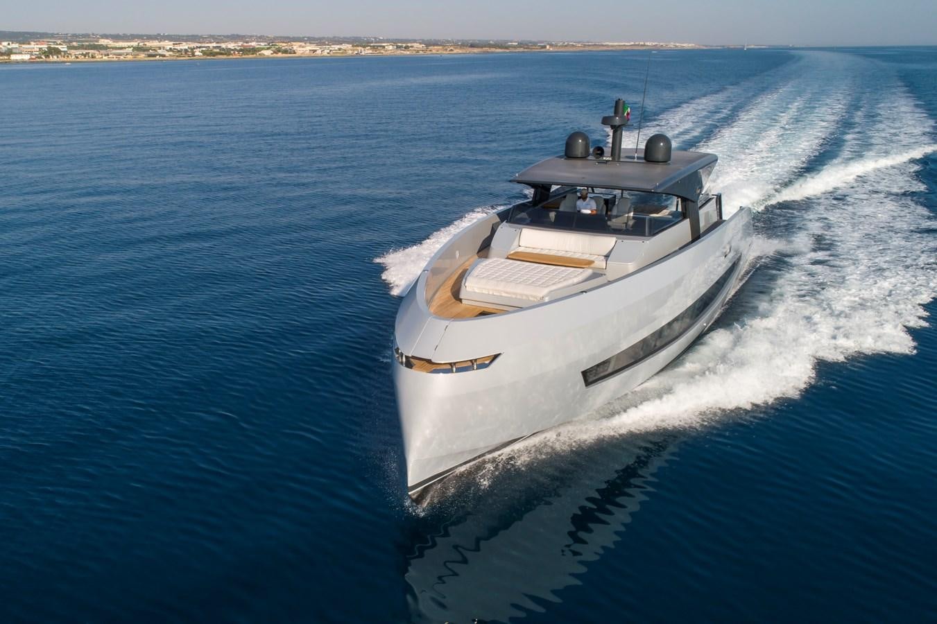 a boat on the water aboard S07 SPIDER Yacht for Sale