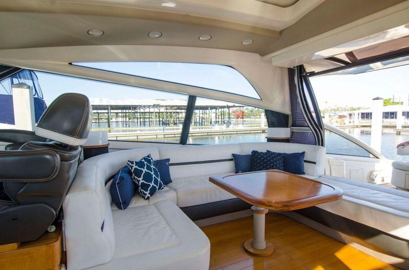 inside of a car aboard DIVINE MADNESS Yacht for Sale