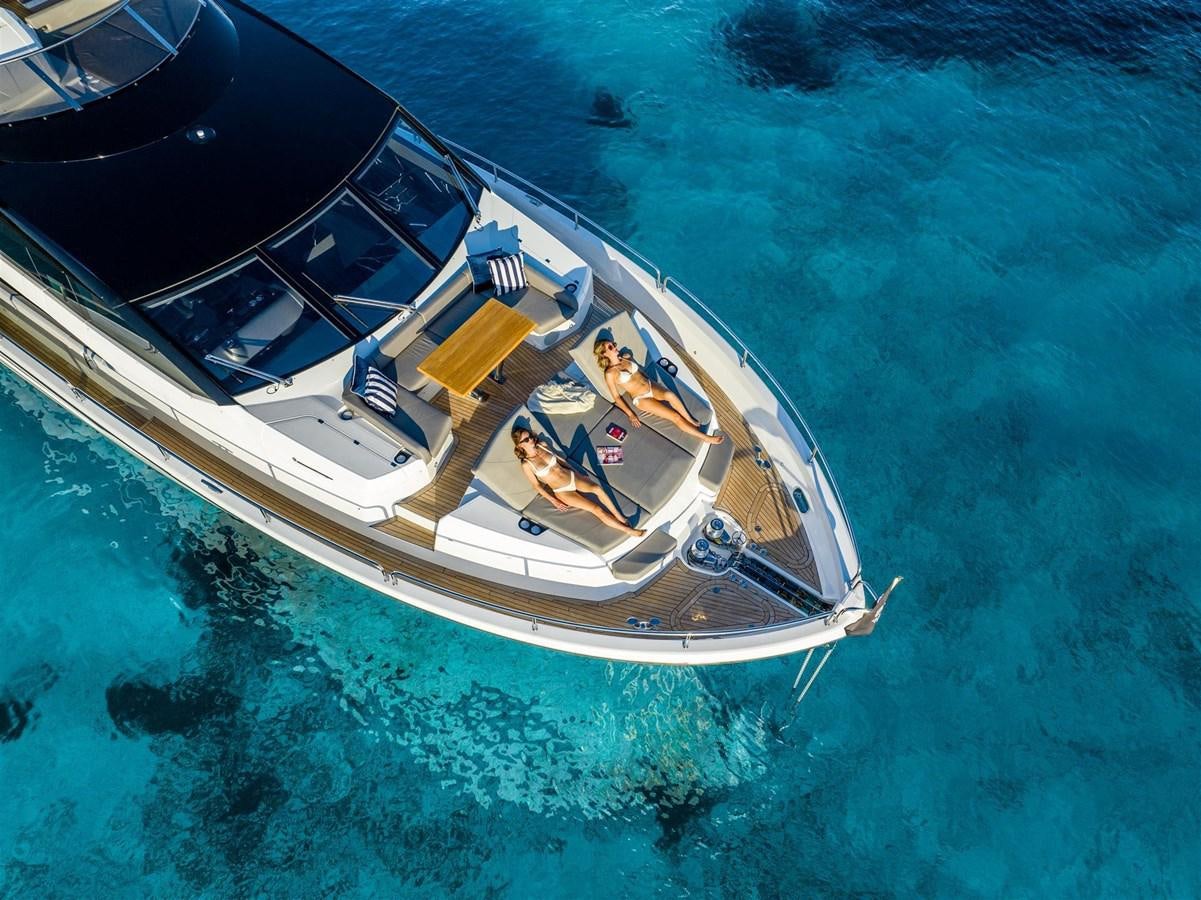 a boat on the water aboard SUNSEEKER 88 Yacht for Sale