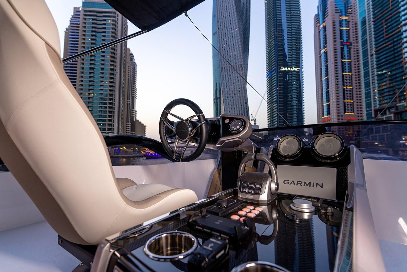 a person in a space suit aboard SUNSEEKER 65 SPORTS Yacht for Sale