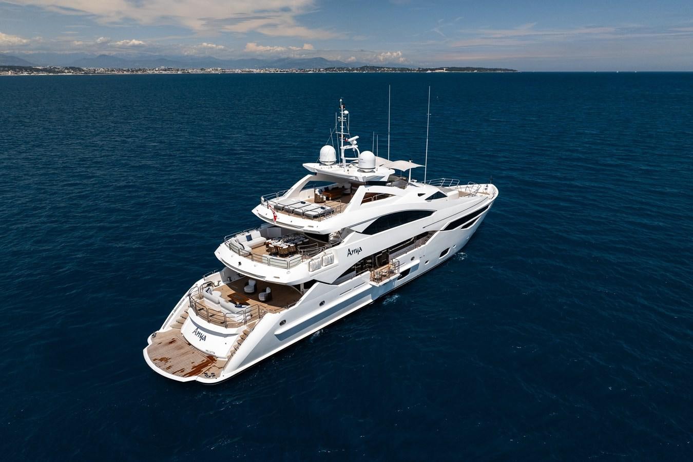 a boat in the water aboard ANYA Yacht for Sale