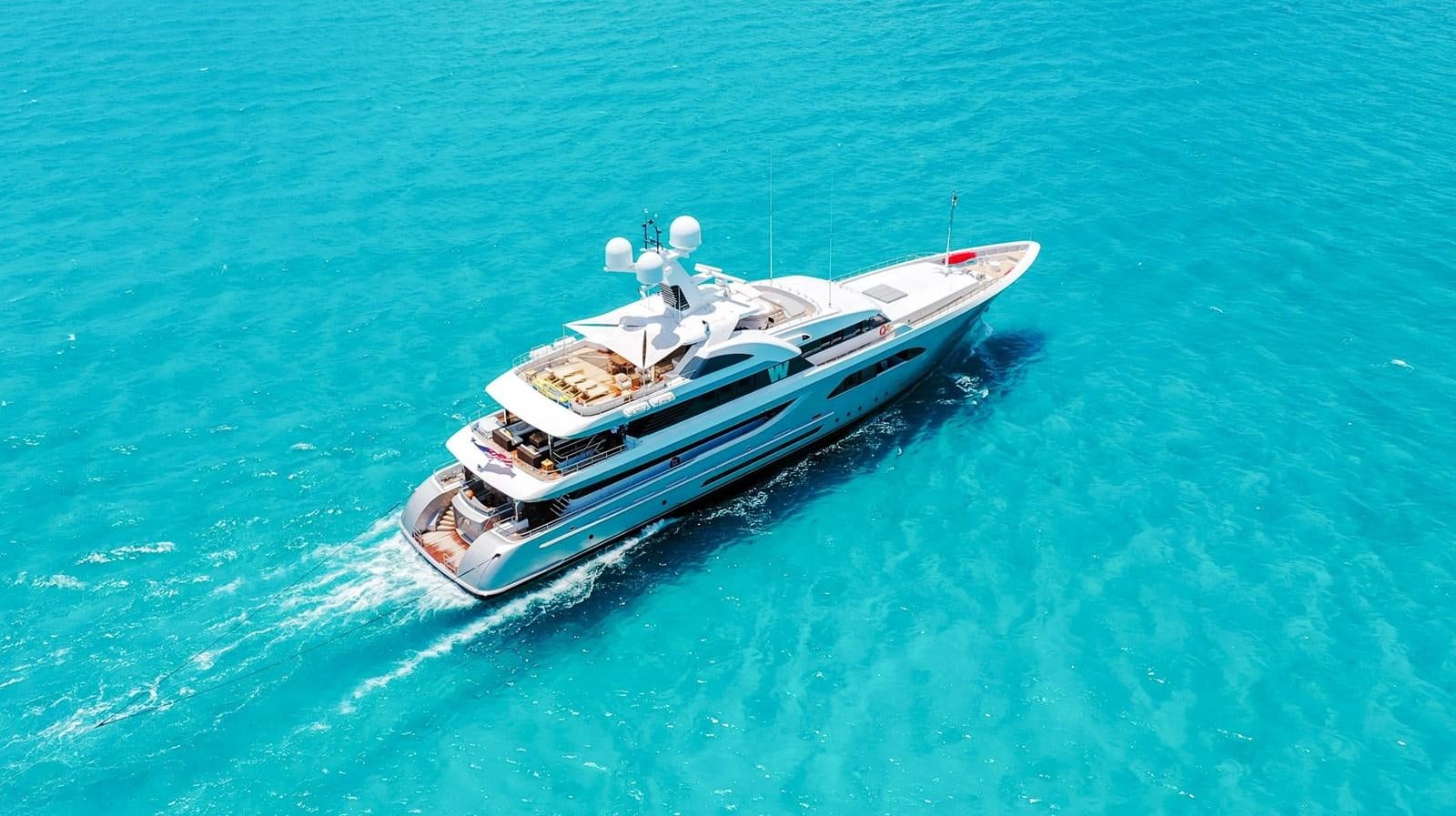 a boat in the water aboard W Yacht for Sale