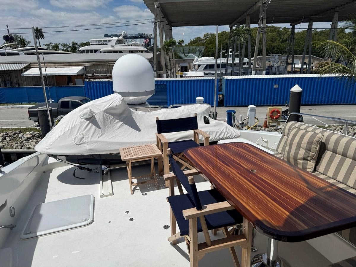 a boat on the water aboard DARE TO DREAM Yacht for Sale