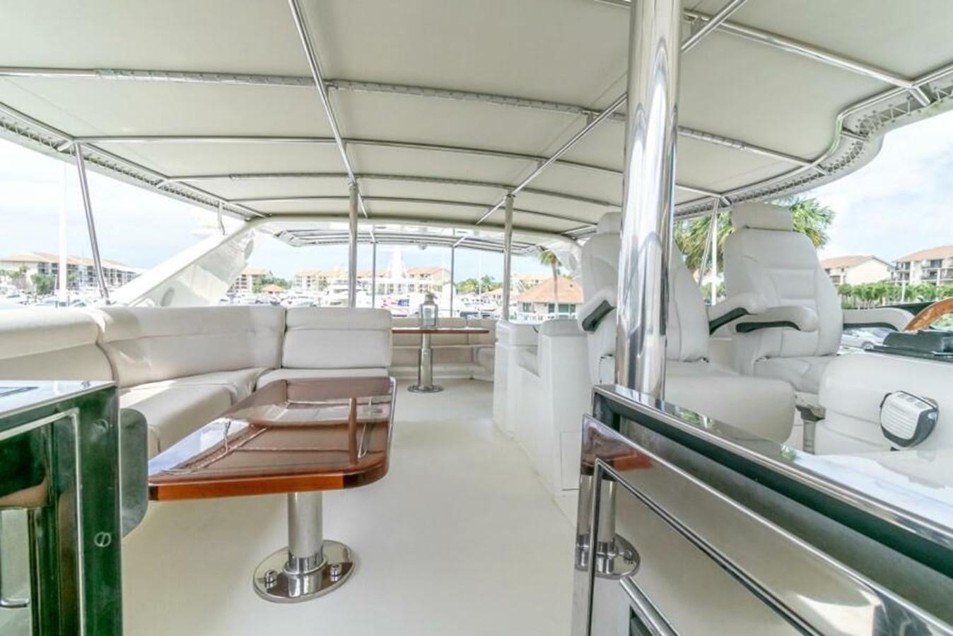 inside of a car aboard SAND DOLLAR Yacht for Sale