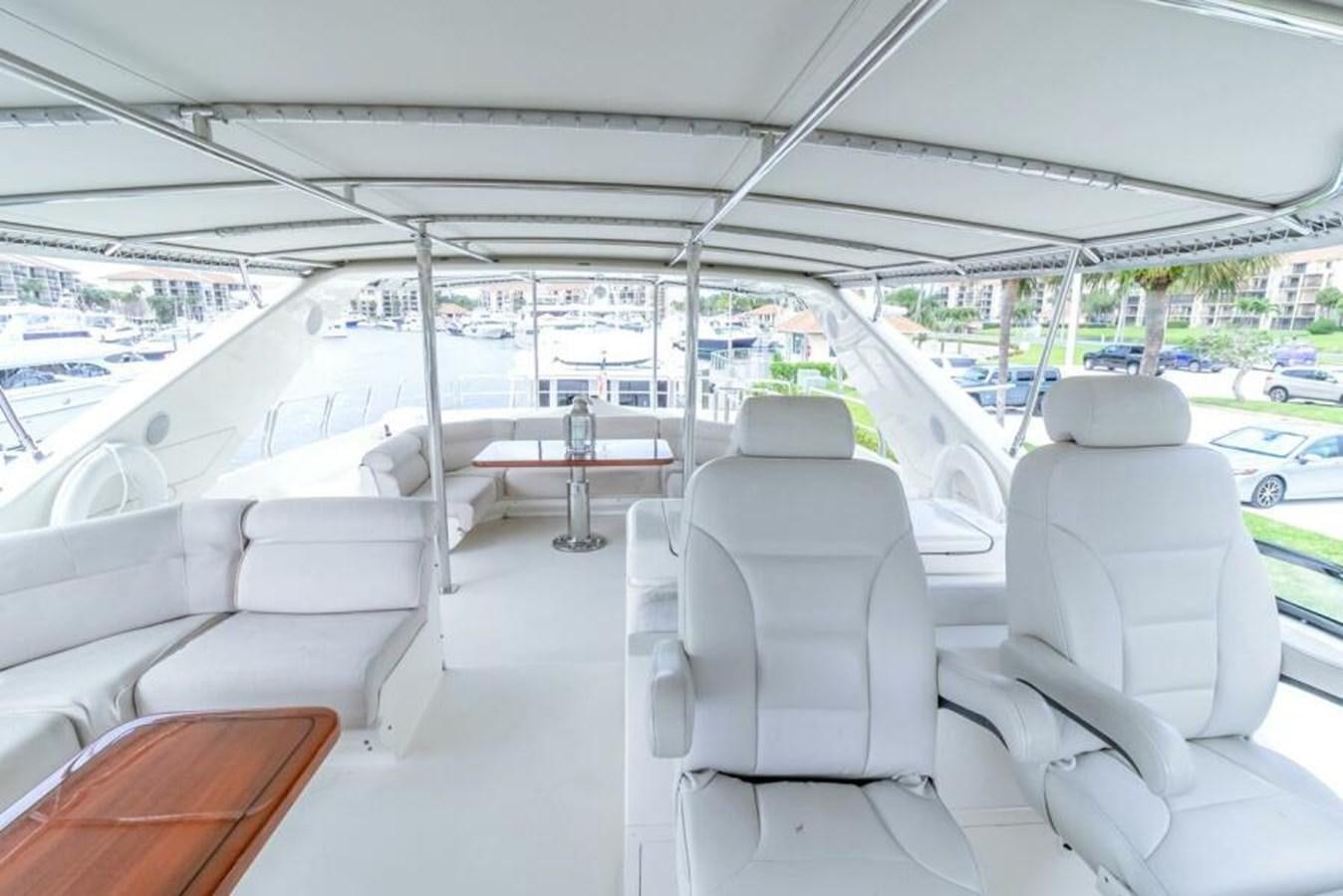inside of a car aboard SAND DOLLAR Yacht for Sale