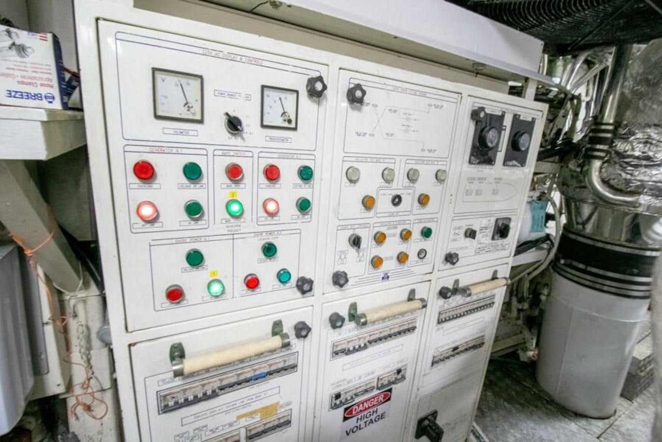 a white machine with many buttons aboard SAND DOLLAR Yacht for Sale