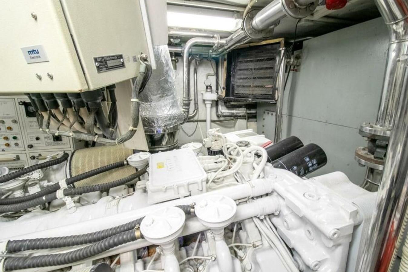 a machine with a large amount of equipment aboard SAND DOLLAR Yacht for Sale