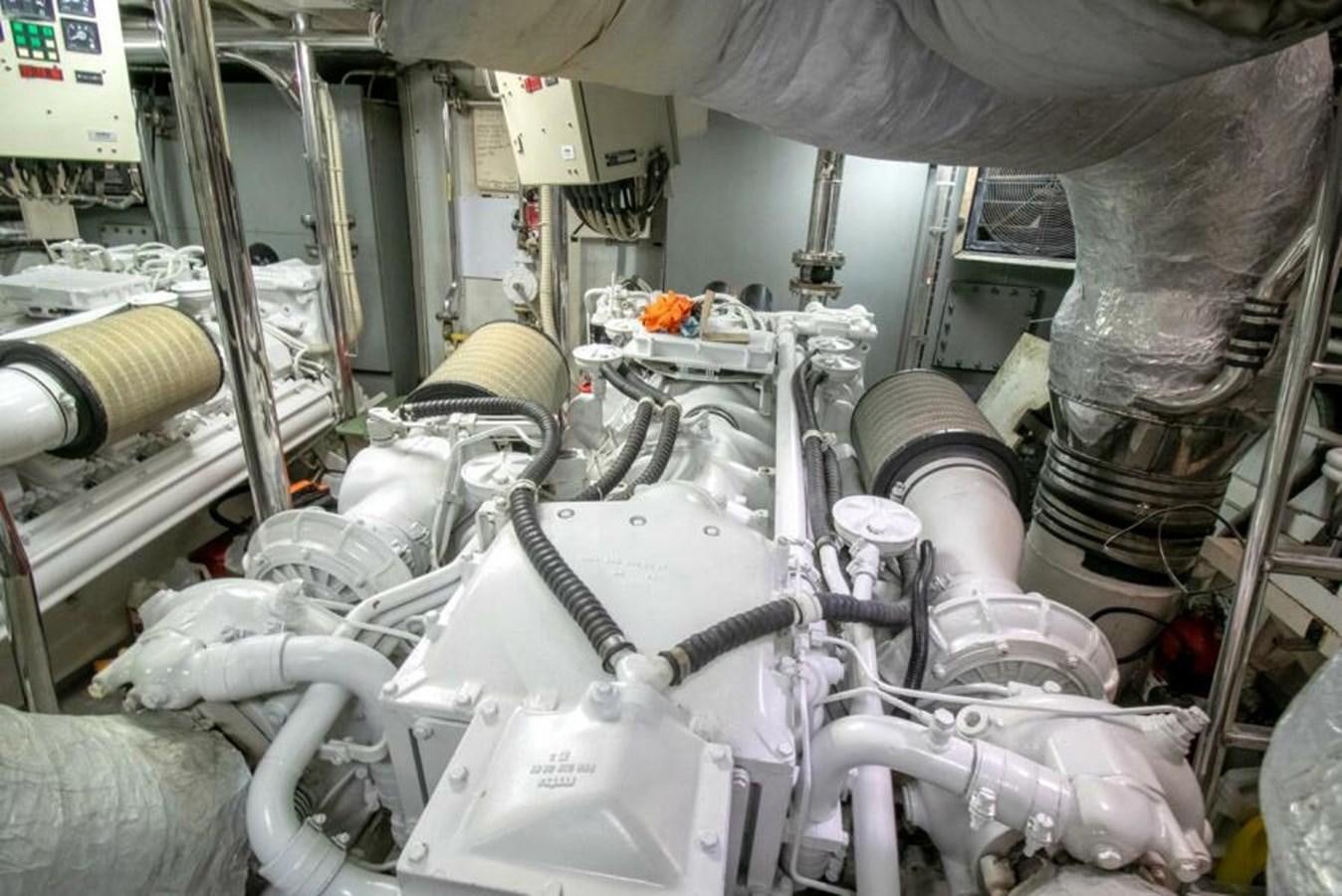 a close-up of a factory aboard SAND DOLLAR Yacht for Sale