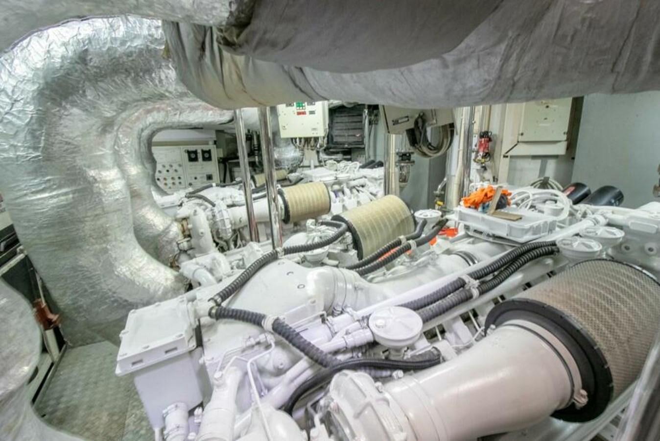 a close-up of a person in a lab coat aboard SAND DOLLAR Yacht for Sale