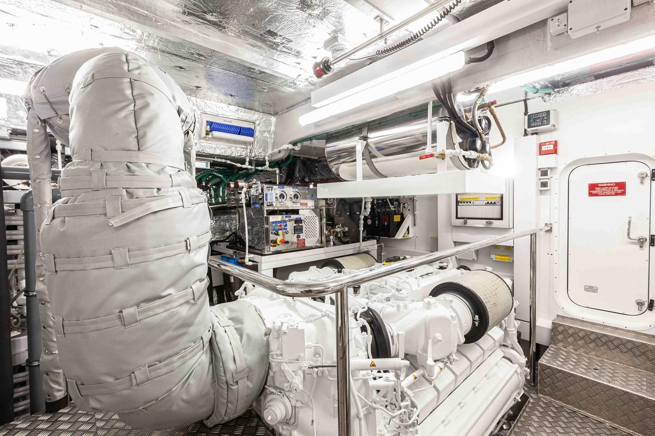 a person in a space suit aboard NEW EDGE Yacht for Sale