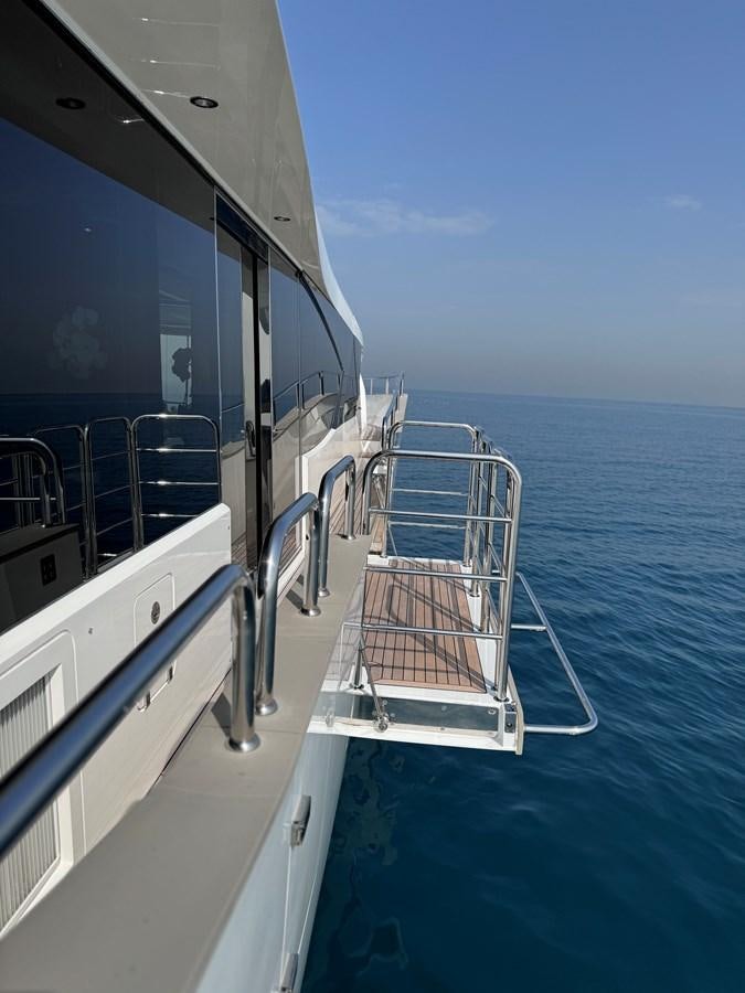 a boat on the water aboard NEW EDGE Yacht for Sale