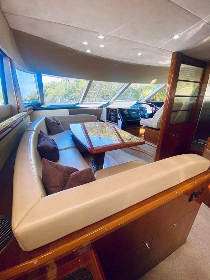 inside of a car aboard GRAND CRU Yacht for Sale