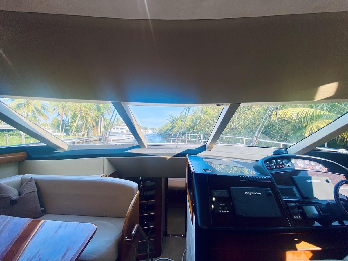 inside of a car aboard GRAND CRU Yacht for Sale