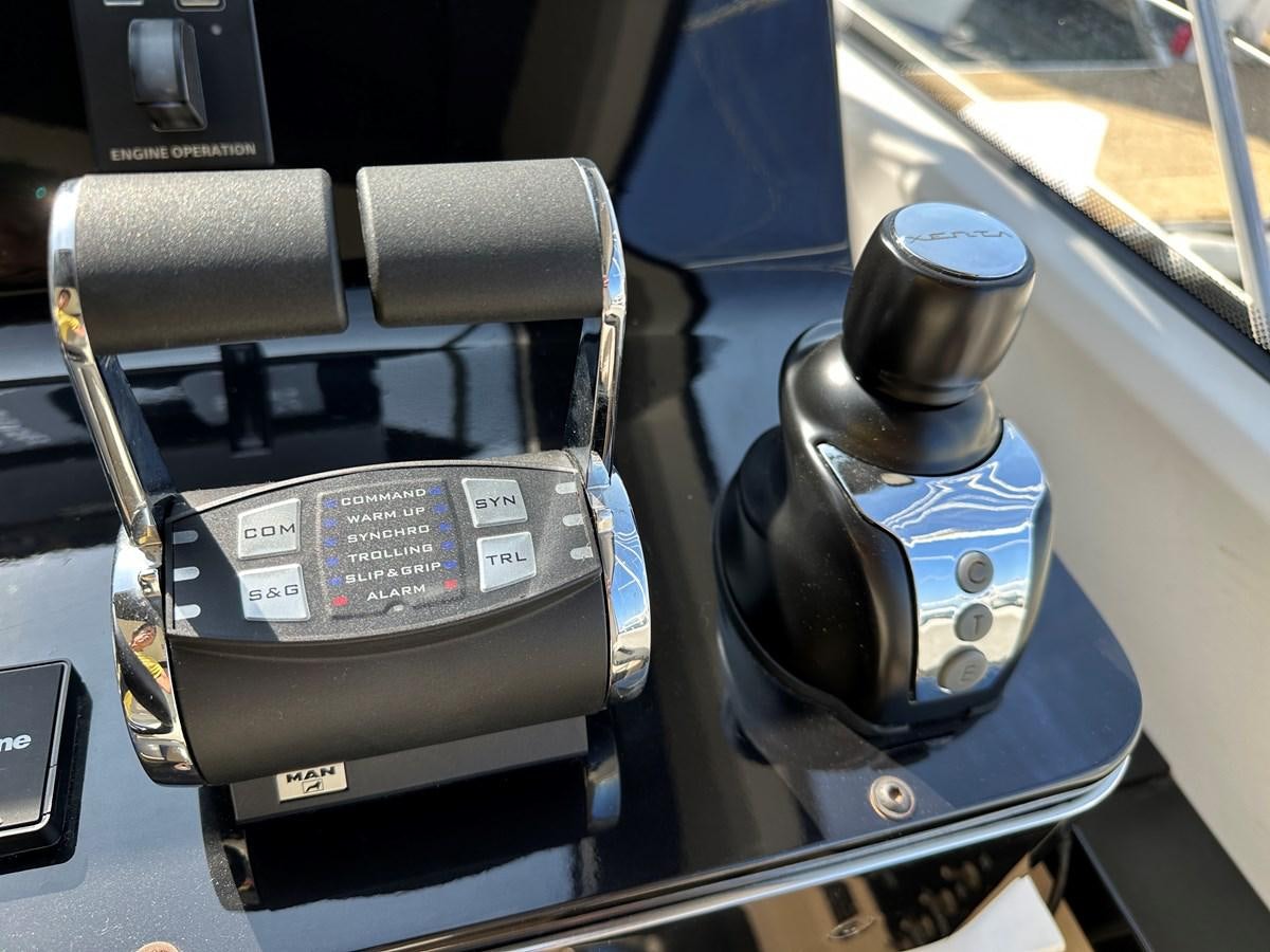 a car with a gas pump aboard SLINGSHOT Yacht for Sale