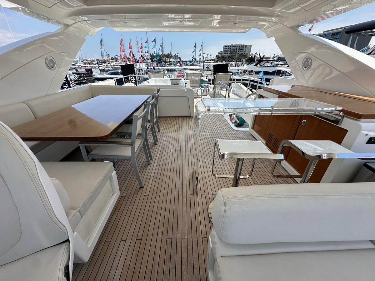 inside of a large ship aboard SLINGSHOT Yacht for Sale