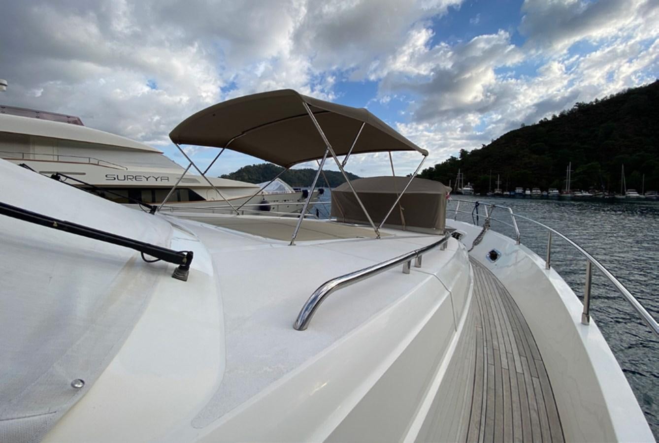 a boat on the water aboard SEZI MEGA Yacht for Sale