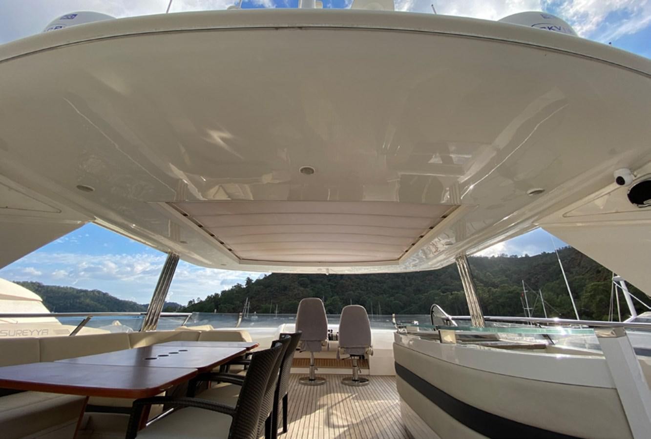 a boat on the water aboard SEZI MEGA Yacht for Sale