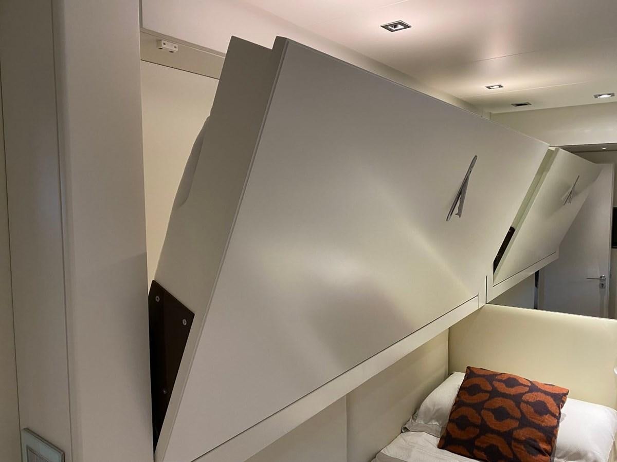 a white rectangular object with a black line on it aboard ACCI Yacht for Sale