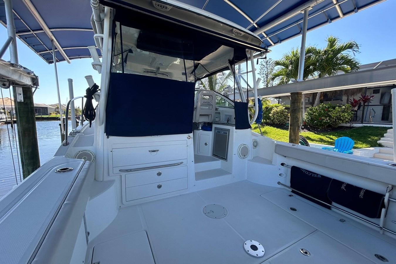 a boat on the water aboard B Yacht for Sale