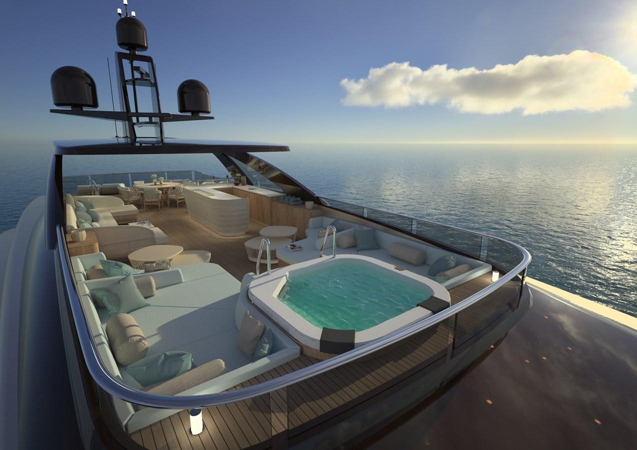 a boat on the water aboard ANJELIF Yacht for Sale