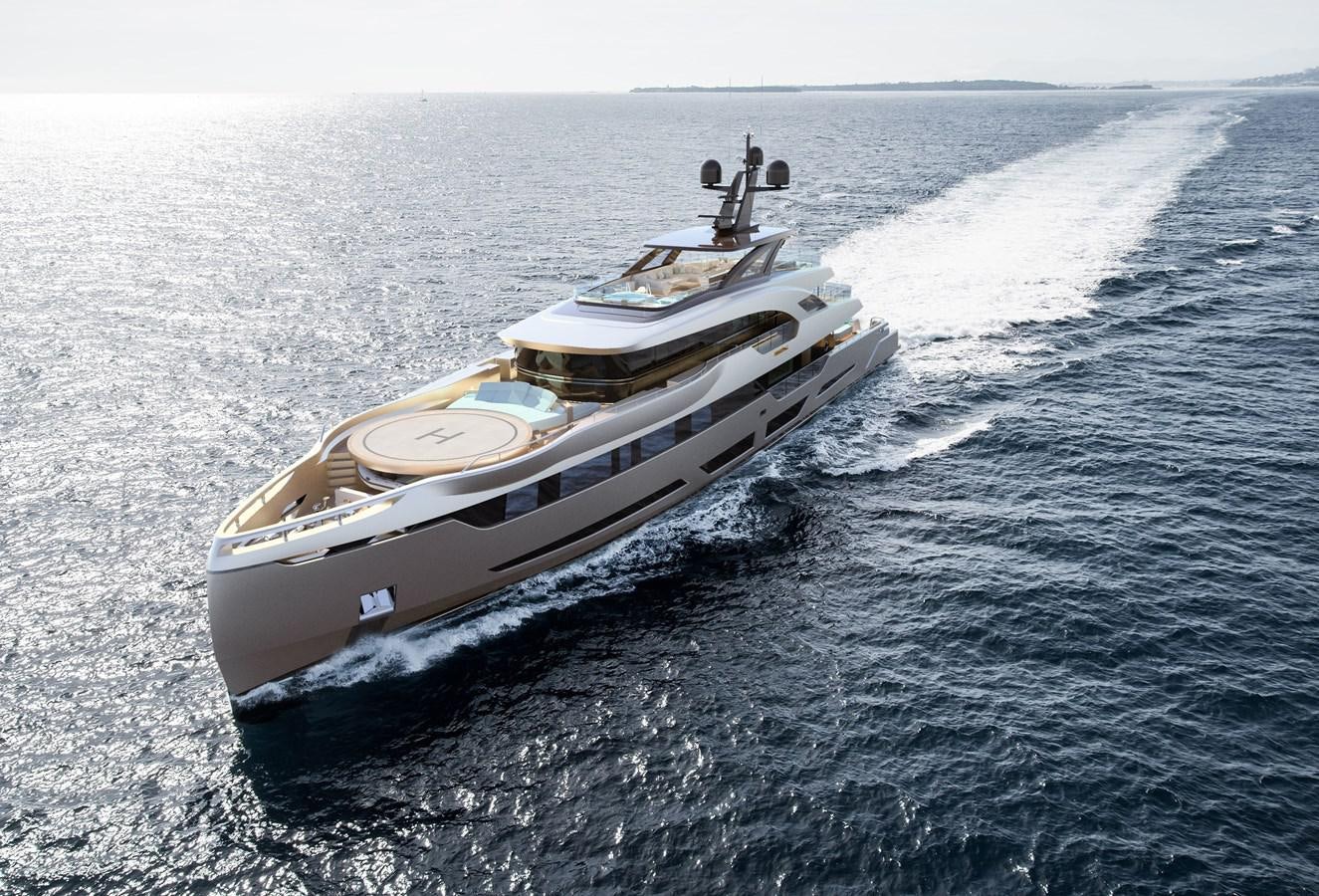 a boat in the water aboard ANJELIF Yacht for Sale
