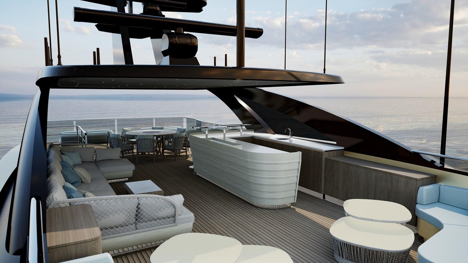 a boat on the water aboard ANJELIF Yacht for Sale