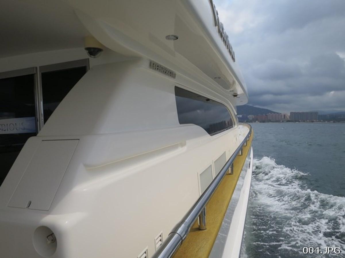 a boat on the water aboard VICTORIOUS Yacht for Sale