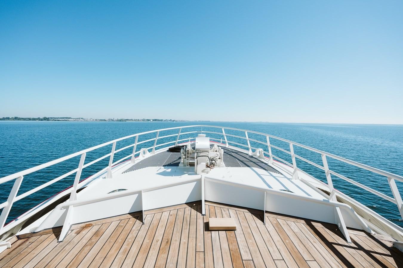 a boat on the water aboard SCINTILLA MARIS Yacht for Sale