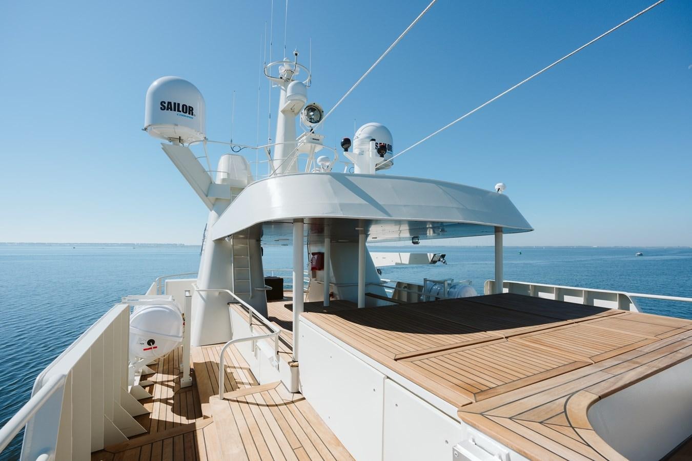 a boat on the water aboard SCINTILLA MARIS Yacht for Sale