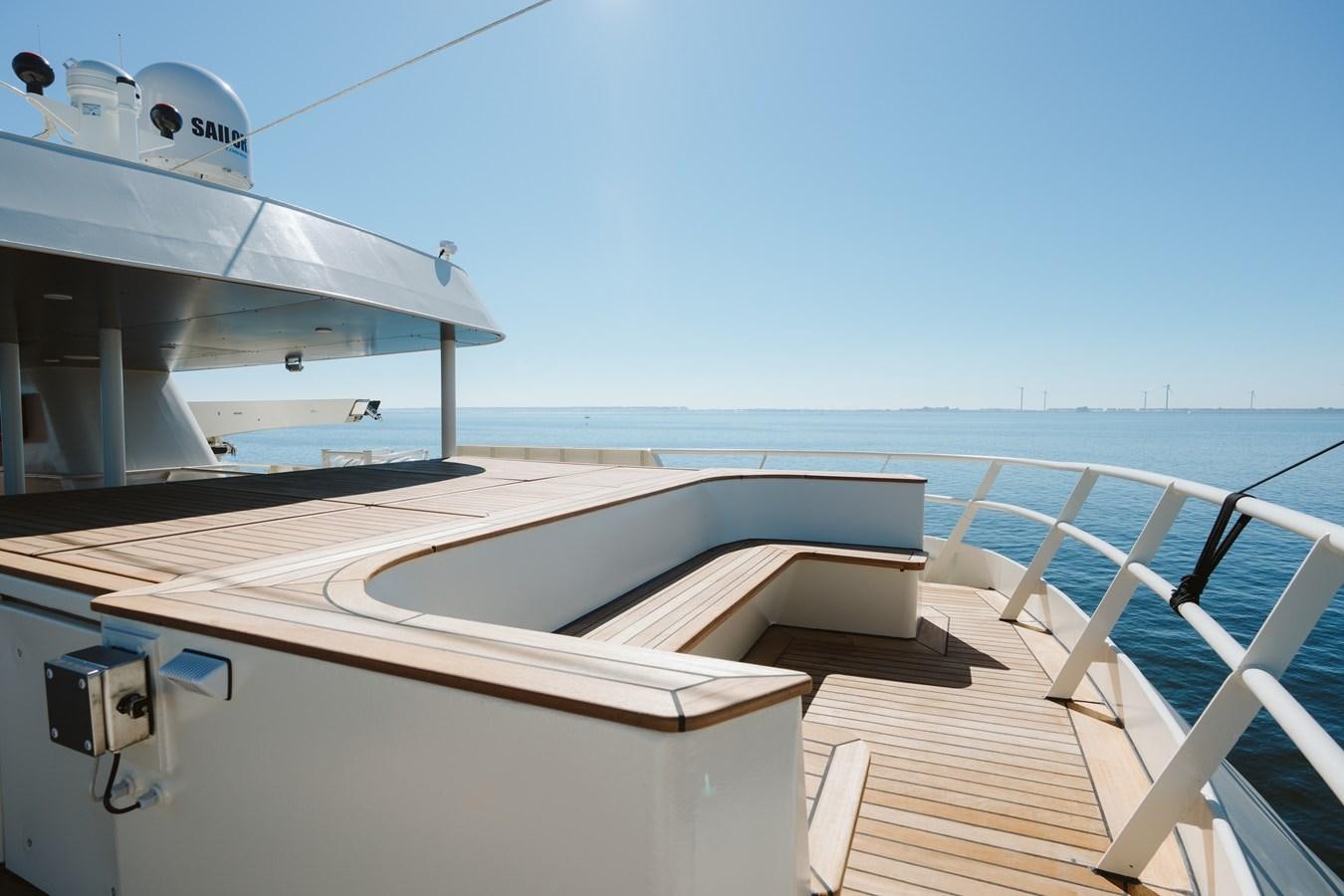 a boat on the water aboard SCINTILLA MARIS Yacht for Sale