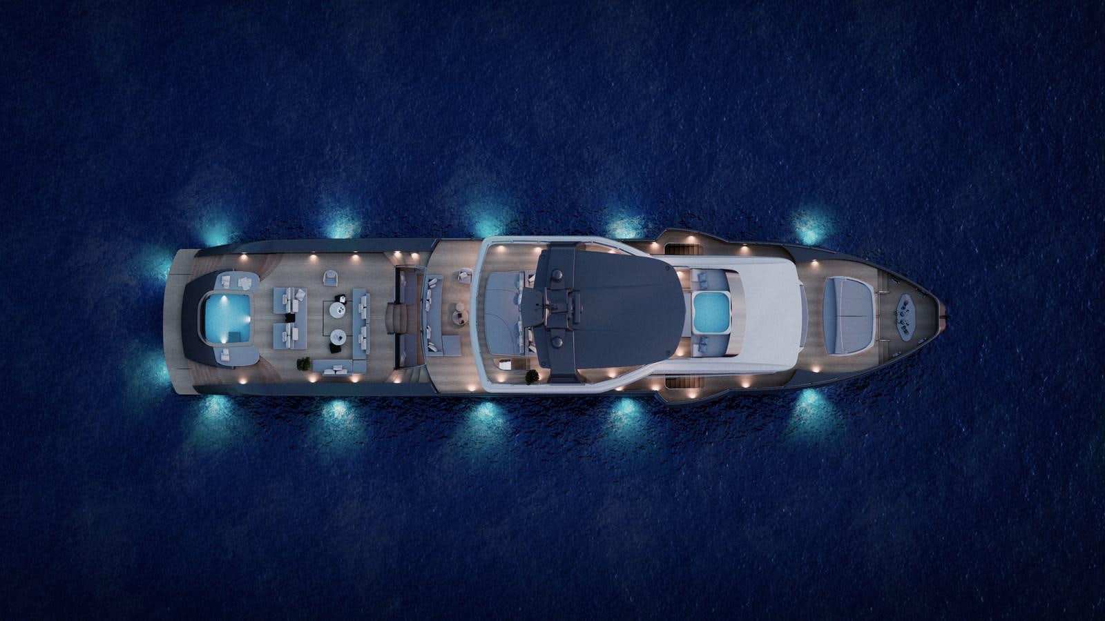 a rectangular object with lights aboard SUY 135 Yacht for Sale