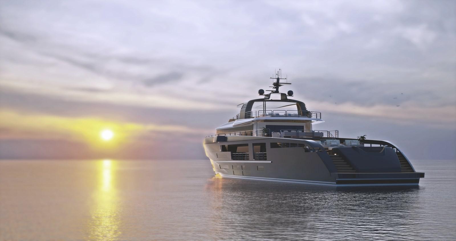 a boat in the water aboard SUY 135 Yacht for Sale