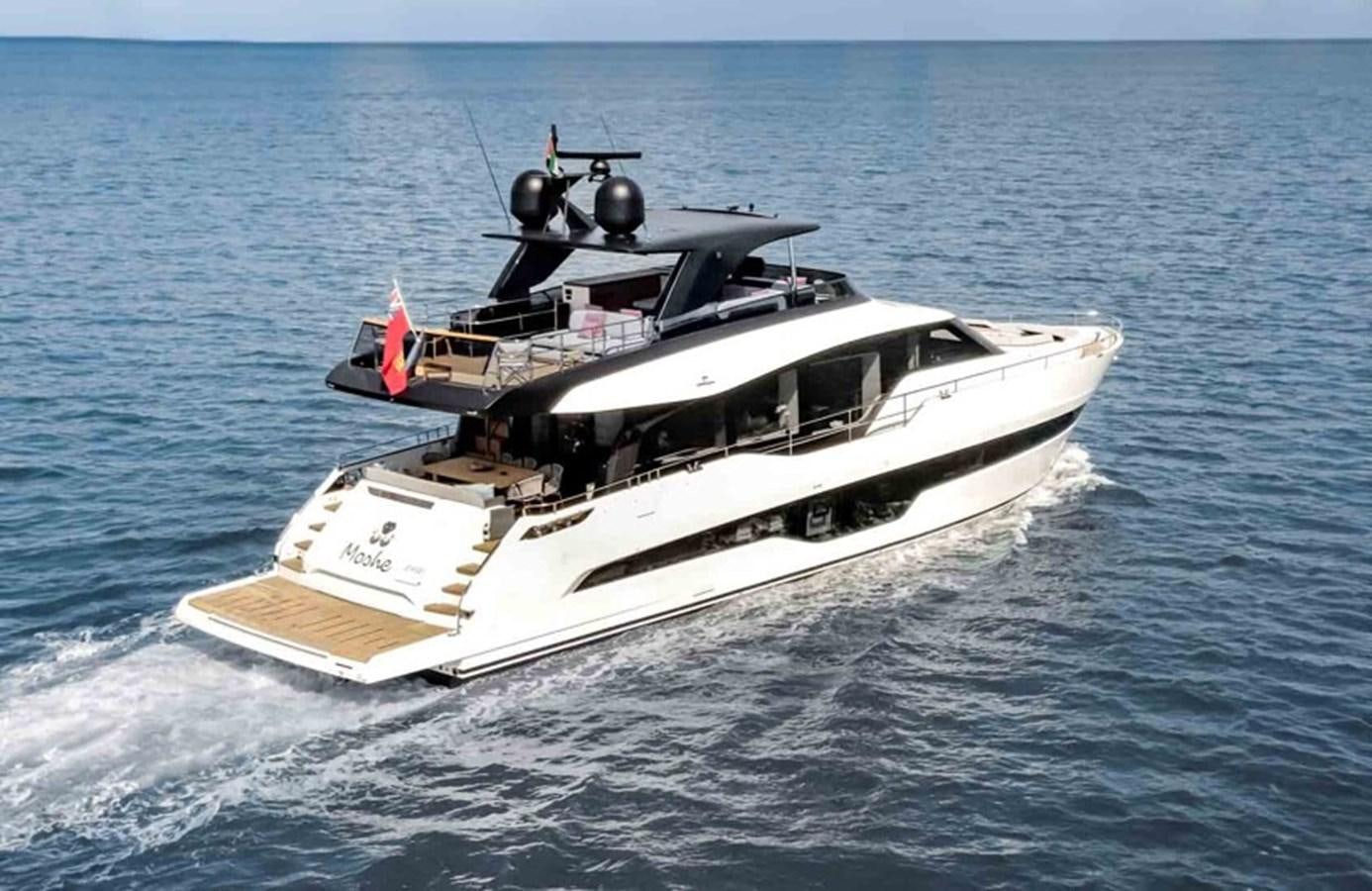 a boat in the water aboard MOSHE Yacht for Sale