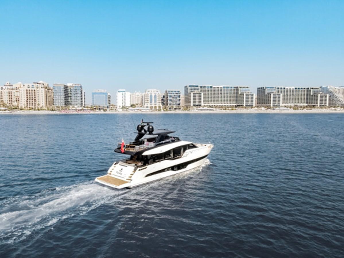 a boat on the water aboard MOSHE Yacht for Sale