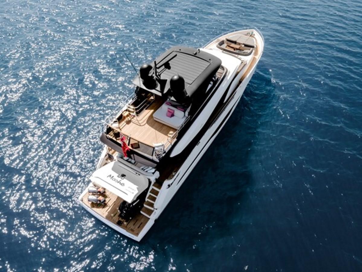 a ship in the water aboard MOSHE Yacht for Sale