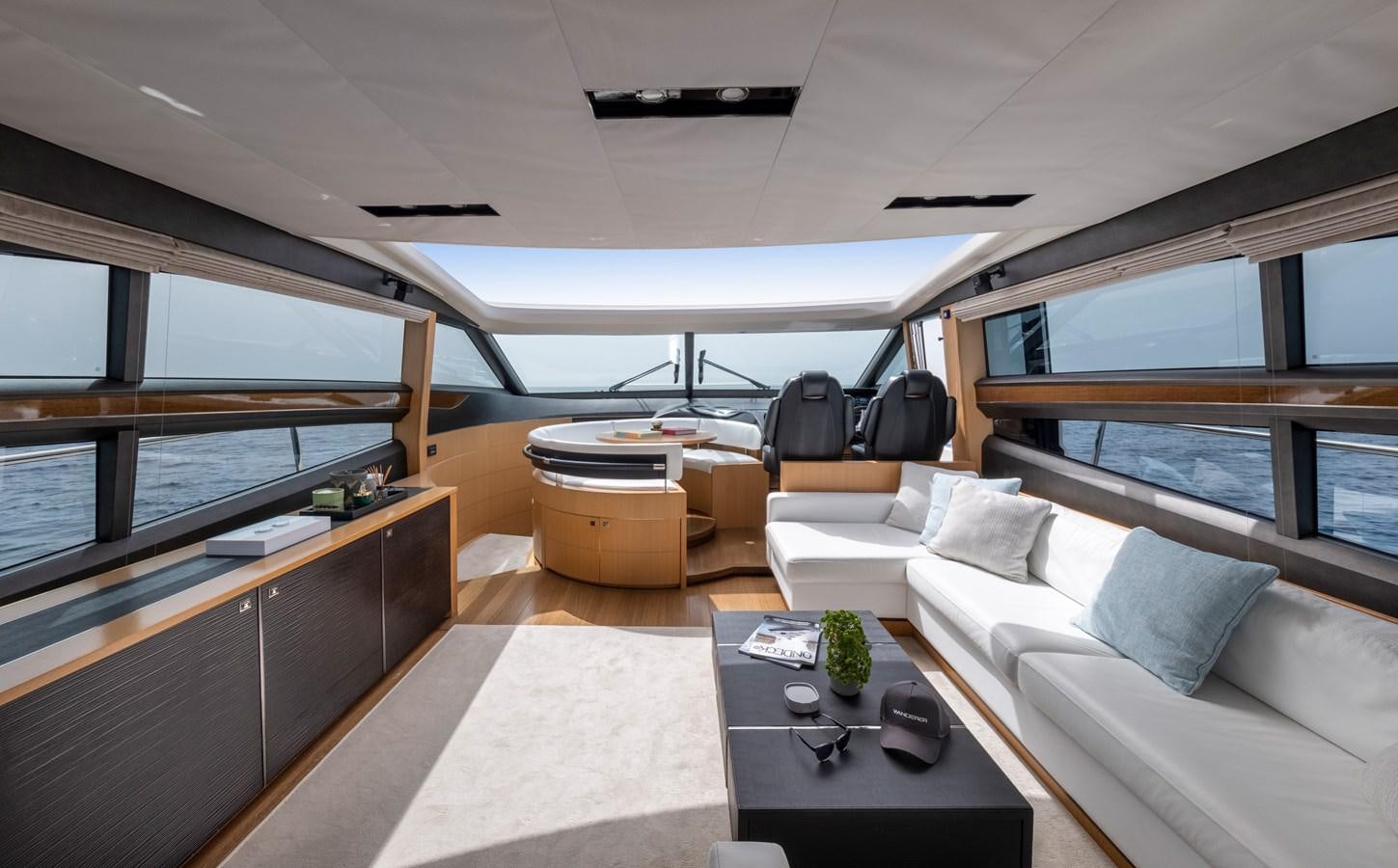 inside of a boat aboard WANDERER Yacht for Sale