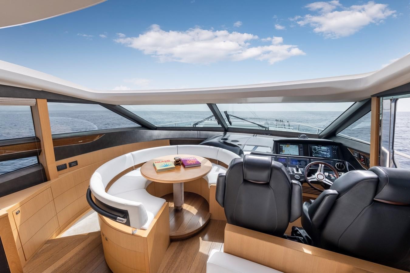 inside of a boat aboard WANDERER Yacht for Sale
