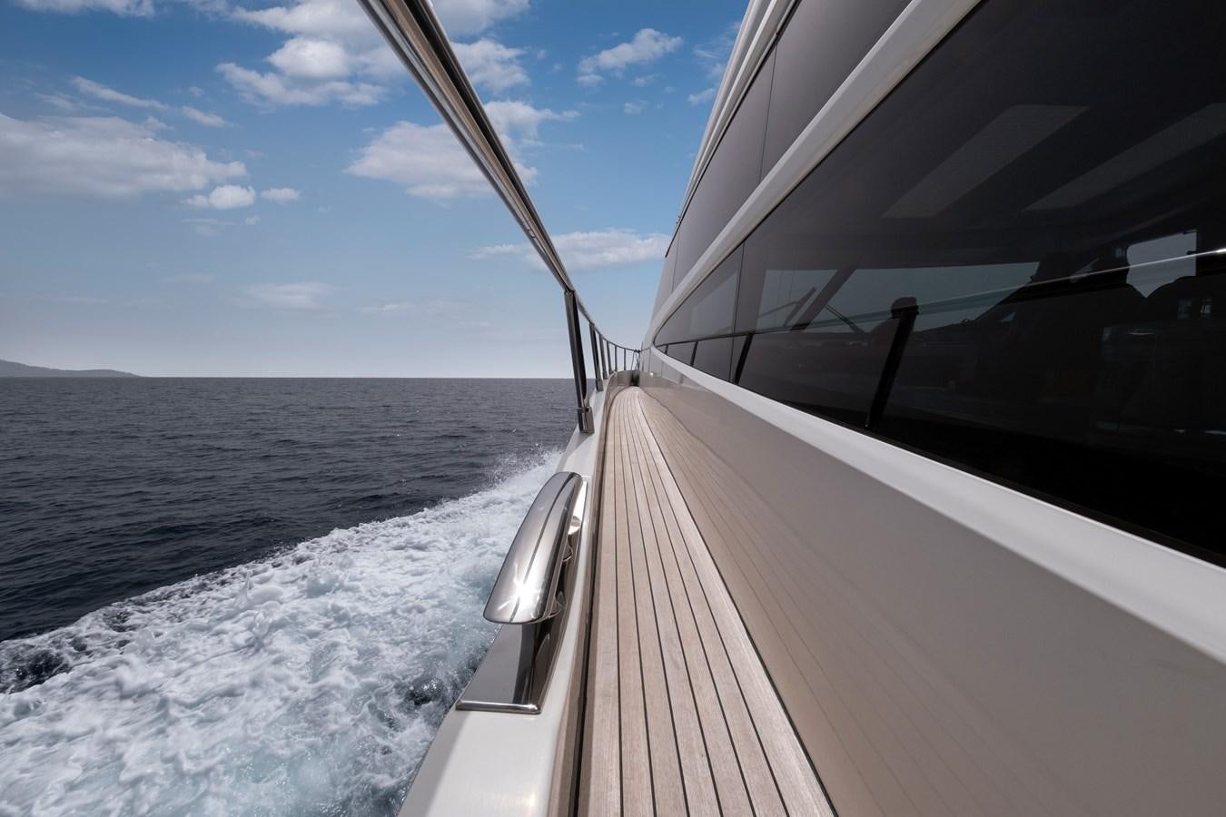 a boat on the water aboard WANDERER Yacht for Sale