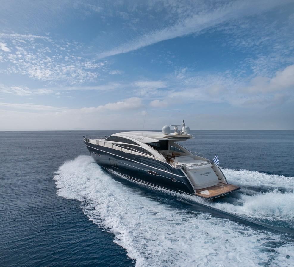 a boat on the water aboard WANDERER Yacht for Sale