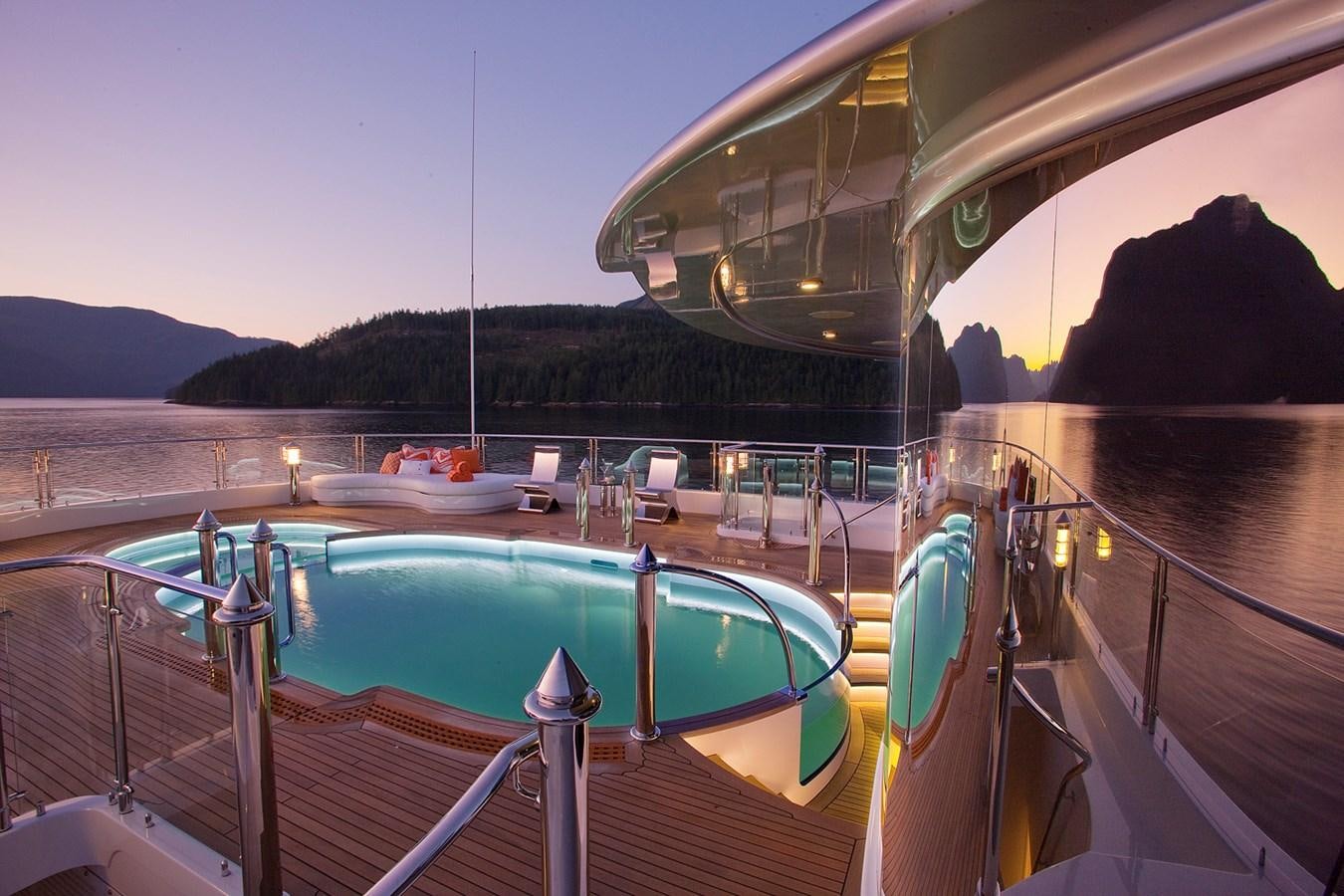 a person on a boat aboard ATTESSA IV Yacht for Sale