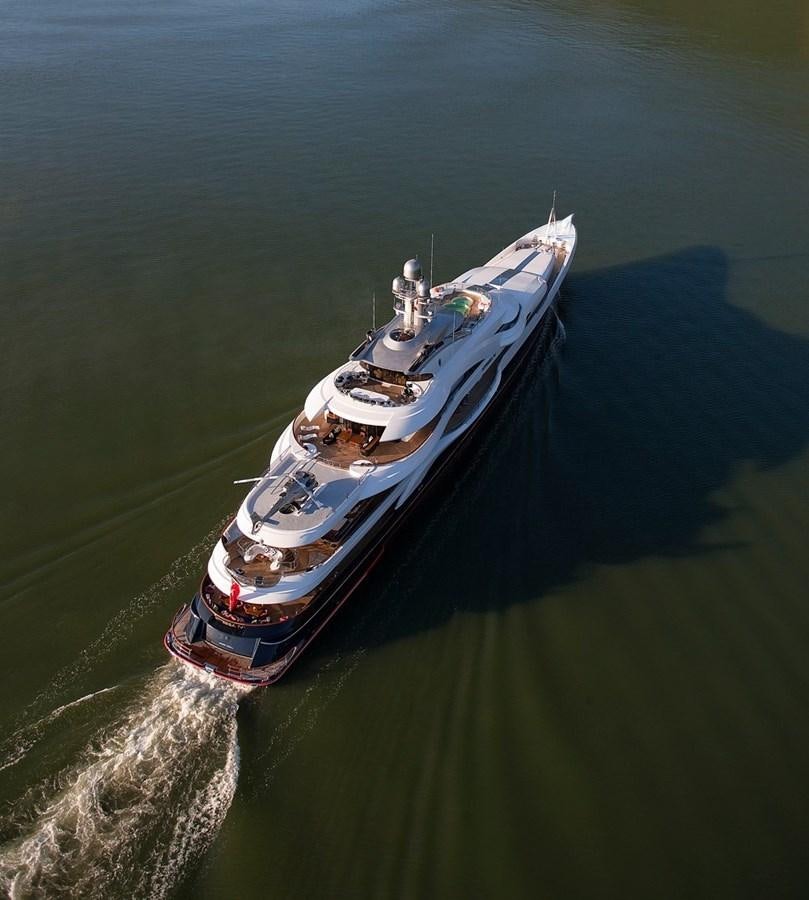 a boat in the water aboard ATTESSA IV Yacht for Sale