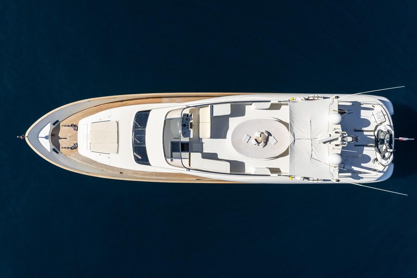 a close-up of a car aboard BEIJA FLORE Yacht for Sale