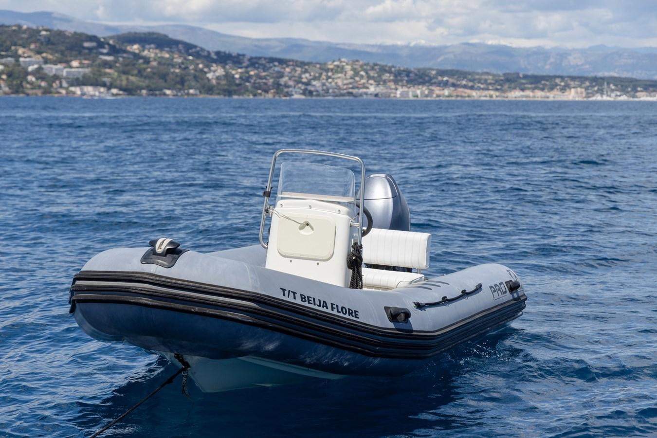 a boat in the water aboard BEIJA FLORE Yacht for Sale