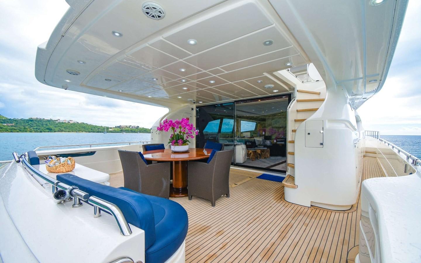 a boat on the water aboard FER88117B606 Yacht for Sale