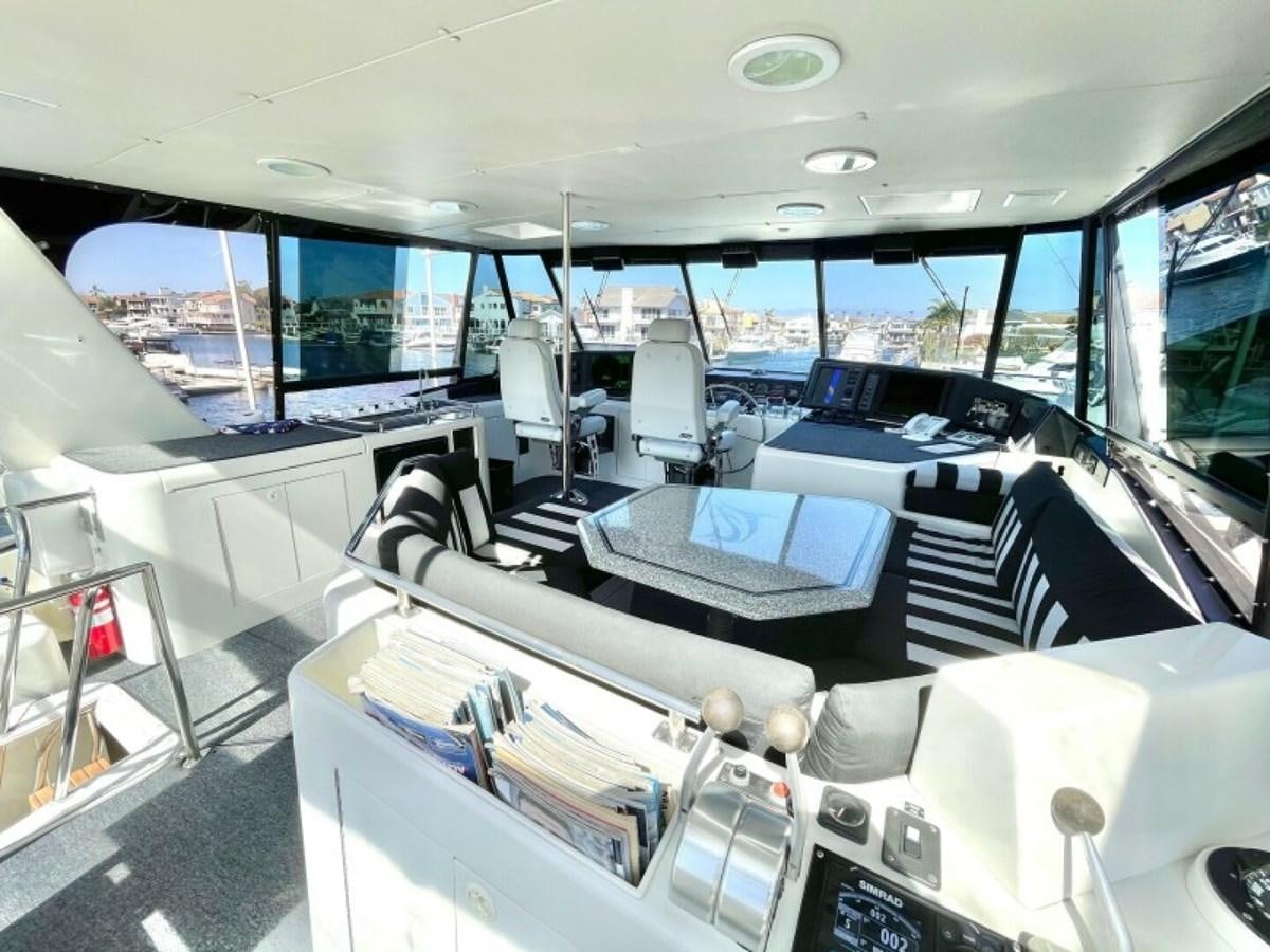 inside of an airplane aboard AFTER MIDNIGHT Yacht for Sale