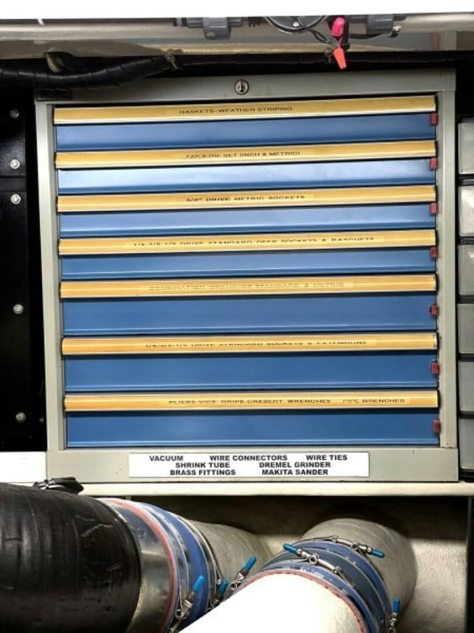 graphical user interface aboard AFTER MIDNIGHT Yacht for Sale