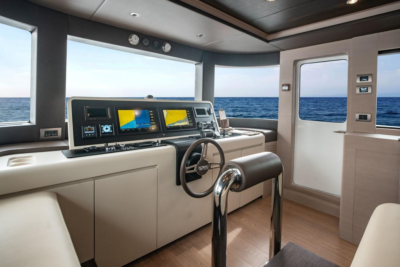 inside of a vehicle aboard #4 NOMAD 75 SUV Yacht for Sale