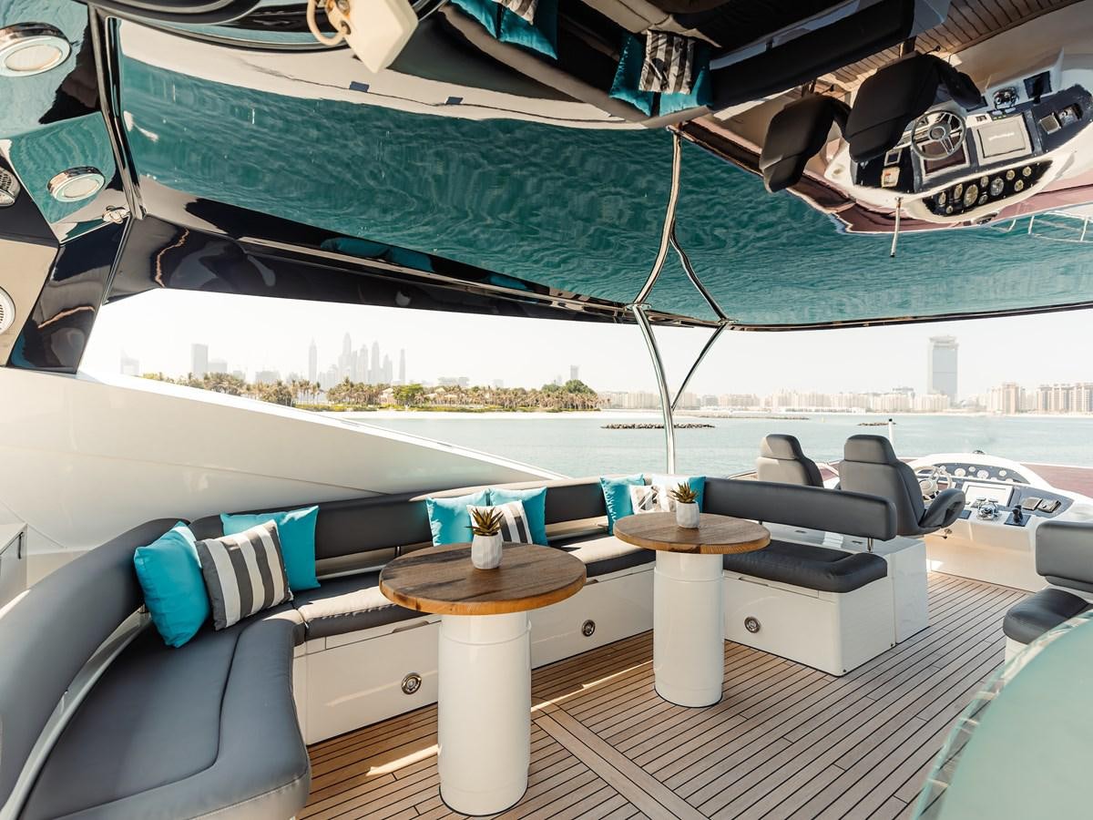 a boat on a boat aboard AARNA Yacht for Sale